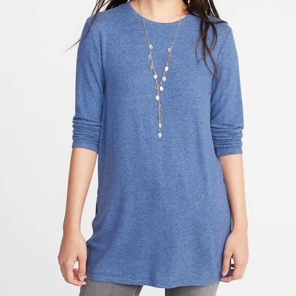 Old Navy Tops - NWOT -Relaxed Plush-Knit Tunic Tee for Women
